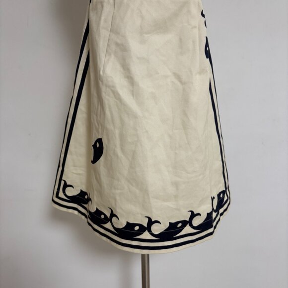 Alemais White Marine Mini Dress - Picture 8 of 14